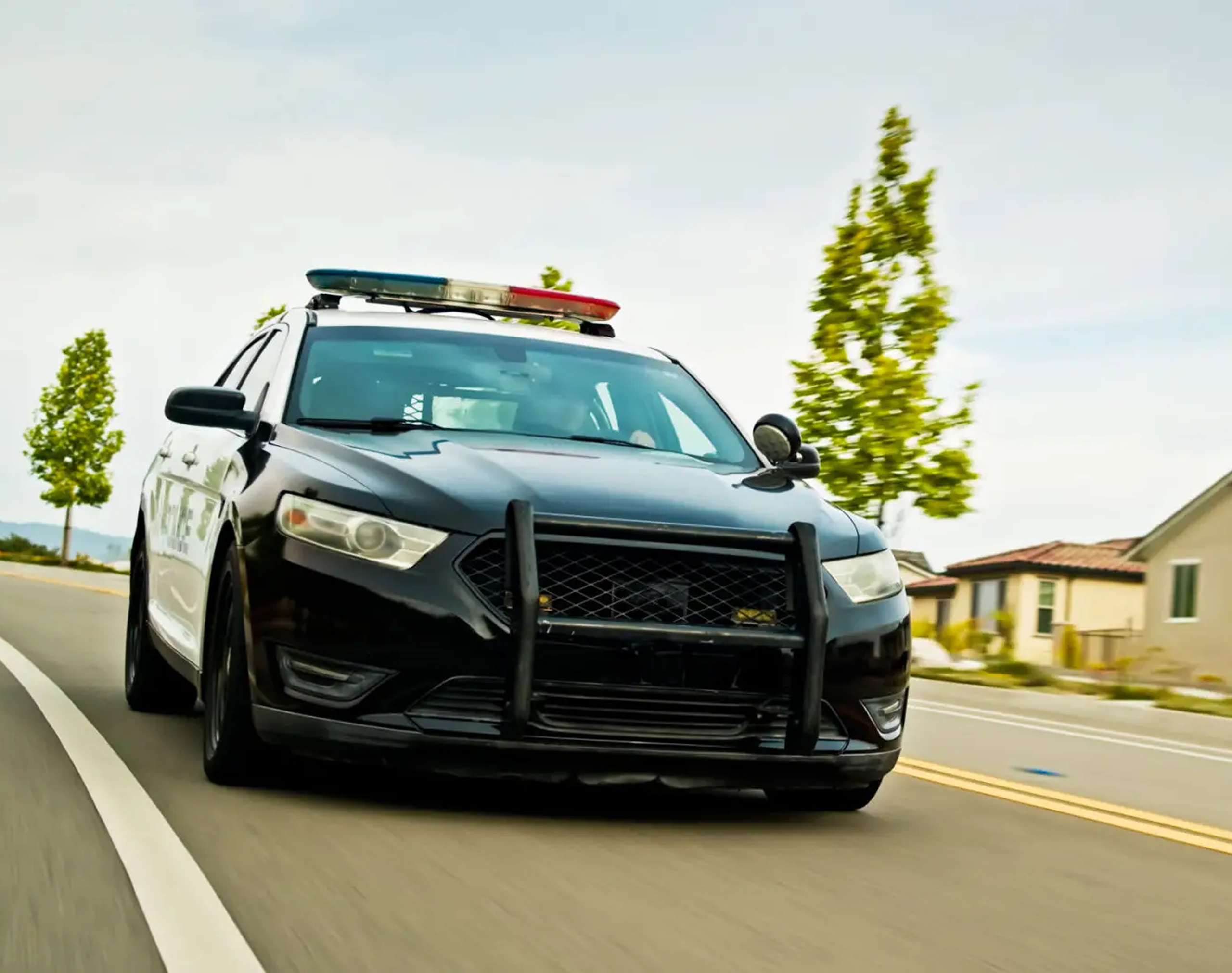 police car